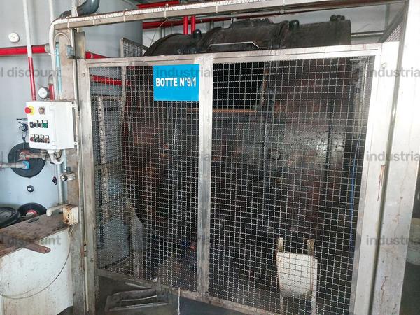 66#9898 Bottale, tramoggia e bilancia con cabina aspirazione in vendita - foto 1