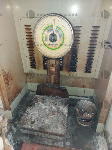 66#9898 Bottale, tramoggia e bilancia con cabina aspirazione in vendita - foto 5