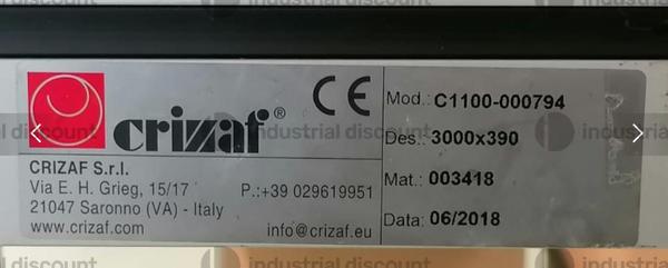 5#9899 Nastro trasportatore Crizaf in vendita - foto 2