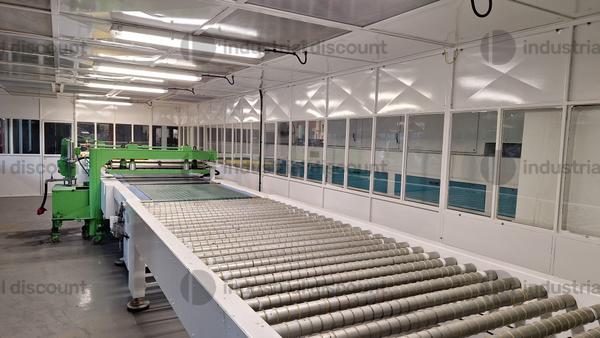 1#9904 Impianto per la verniciatura di prodotto in piano in vendita - foto 3