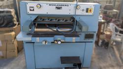 Wohlenberg guillotine cutter and Coral Iperjet fume and dust extraction system - Lot 0 (Auction 9911)