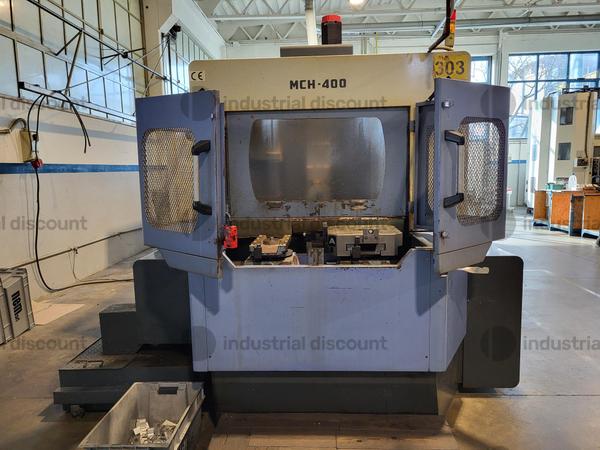 1#9919 Centro di lavoro orizzontale a cambio palettes Leadwell MCH-400 in vendita - foto 3