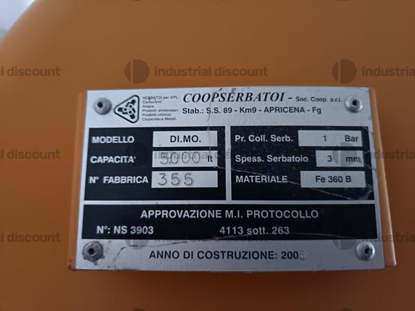 1#9928 Cisterna Coopserbatoi da 2.500 l in vendita - foto 2