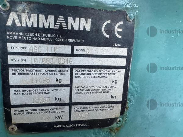 5#9932 Rullo Ammann ASC 110 D in vendita - foto 3