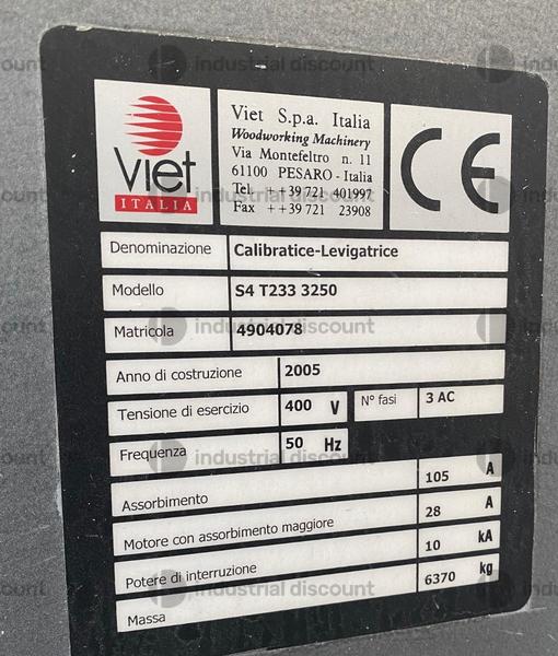 2#9971 Calibratrice Viet S4 333 3250 in vendita - foto 2