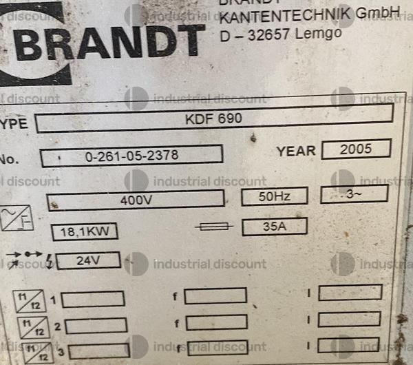 6#9971 Bordatrice Brandt Profiline KDF 690 in vendita - foto 4
