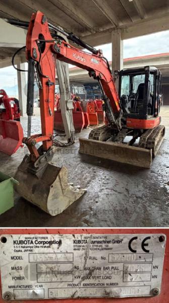 5#9986 Miniescavatore Kubota in vendita - foto 2