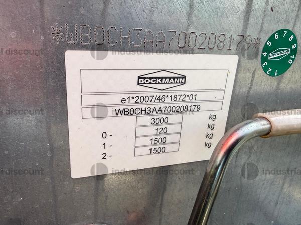 1#9988 Rimorchio Boeckmann in vendita - foto 2