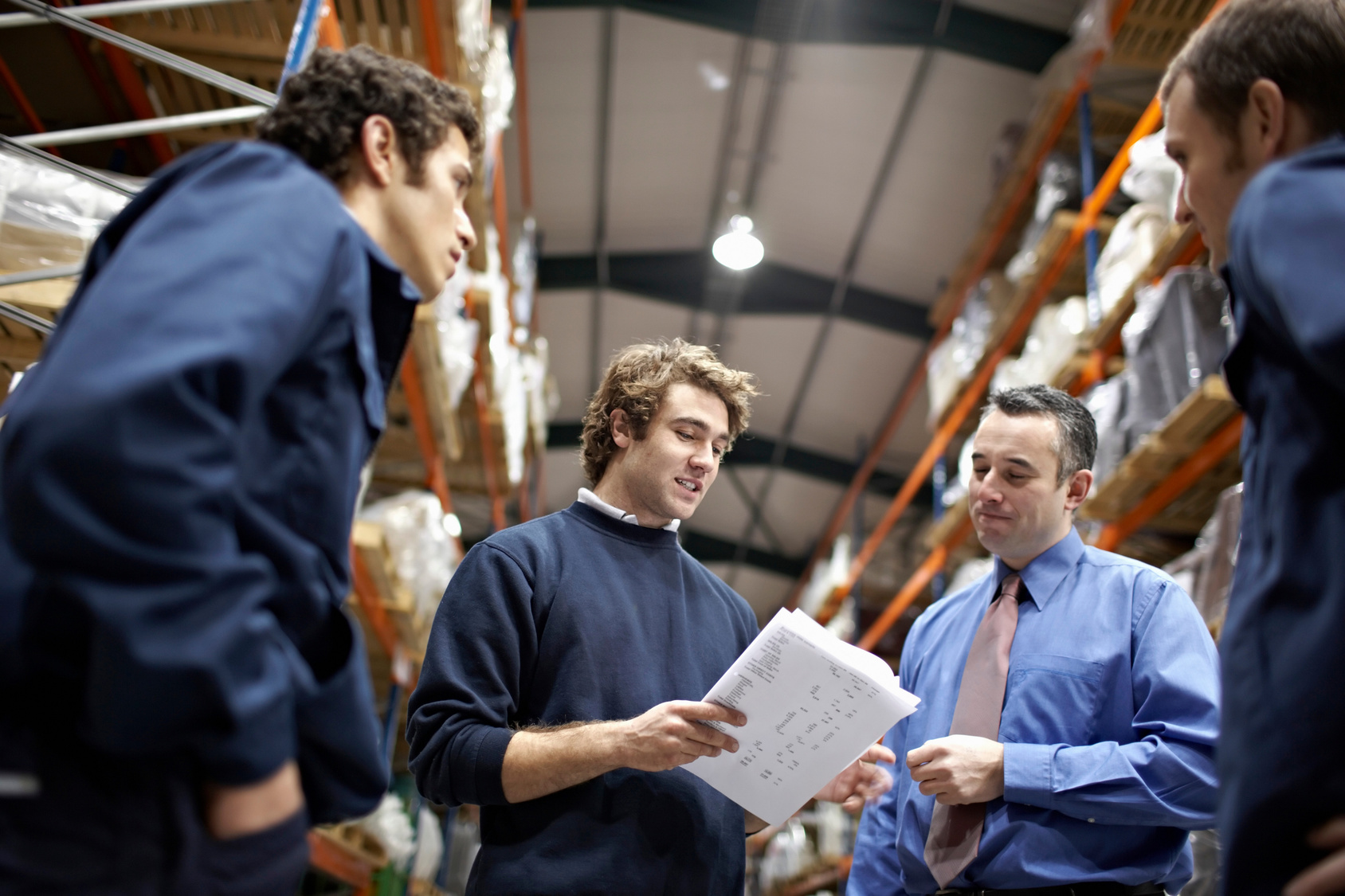 safety manager conducting a safety stand-down