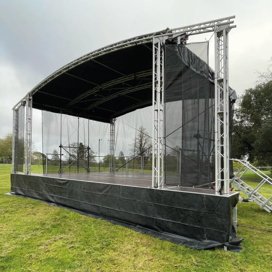 Hire SMS Q5 8m x 6m Trailer Stage - Image 1