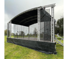 Hire SMS Q5 8m x 6m Trailer Stage - Image 1