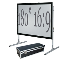 Hire 180 Inch Fast-Fold Projection Screen - 16:9, Front or Rear Projection - Image 1