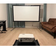 Hire 90 Inch Fast-Fold Projection Screen - 16:9, Front Projection - Image 1