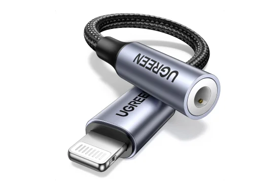 Hire Apple Lightning > 3.5mm Jack Socket Adaptor - Image 1