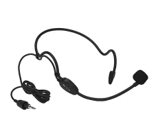 Hire Headset Microphone for Silent Disco Transmitter (Battery-Powered) - Image 1