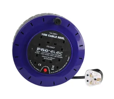 Hire 13A Power Extension Reel - 10m, 4-Socket - Image 1