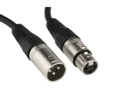 Hire XLR Plug > XLR Socket Cable - 10m - Image 1