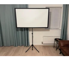 Hire 60 Inch Tripod Projection Screen - 16:9, Front Projection - Image 1