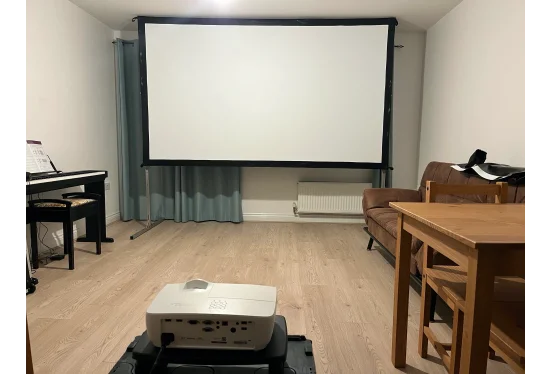 Hire Projector Hire With 120 Inch Screen and PA System - Image 2