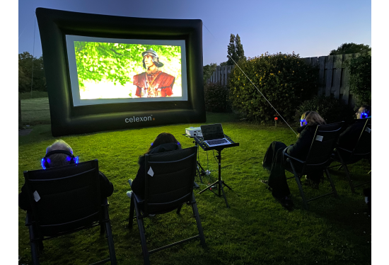 Hire Outdoor Cinema Hire With Silent Disco Headphones - Image 2