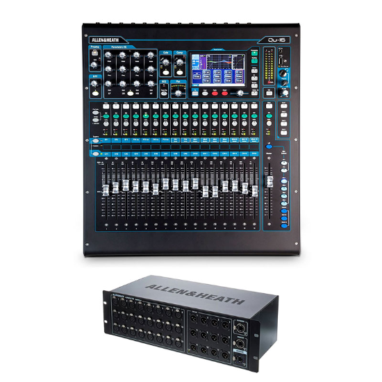 Hire Allen & Heath QU16 + AB168 - Image 1