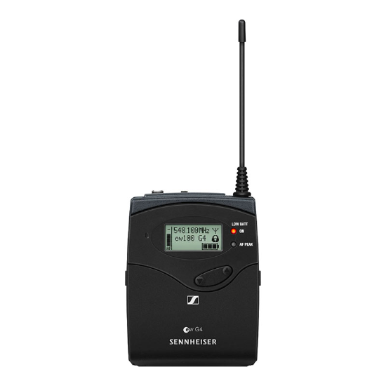 Hire Sennheiser EW100 G4 Belt Pack Transmitter (SK100) - Image 1