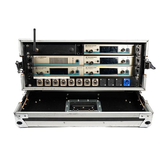 Hire Sennheiser 3-Way IEM Rack (3 Stereo/6 Mono) - Image 1