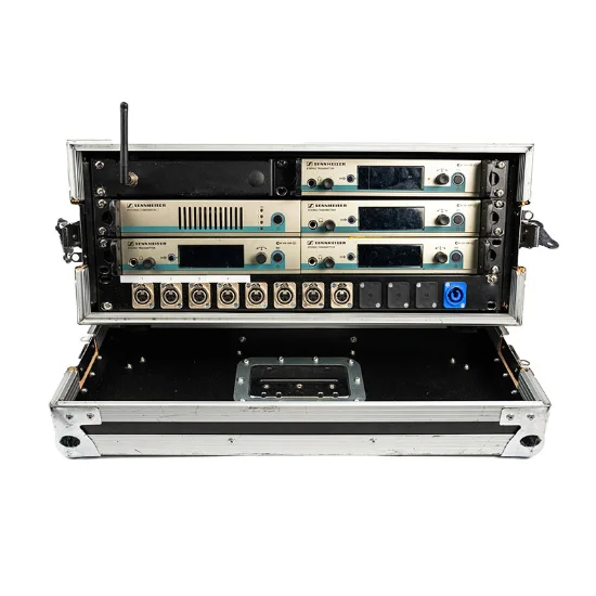 Hire Sennheiser 3-Way IEM Rack (3 Stereo/6 Mono) - Image 1