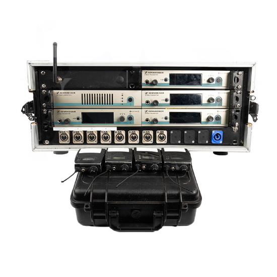 Hire Sennheiser 3-Way IEM Rack (3 Stereo/6 Mono) - Image 2