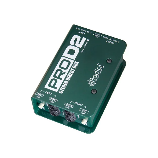 Hire Radial Pro-D2 Stereo DI Box - Image 1