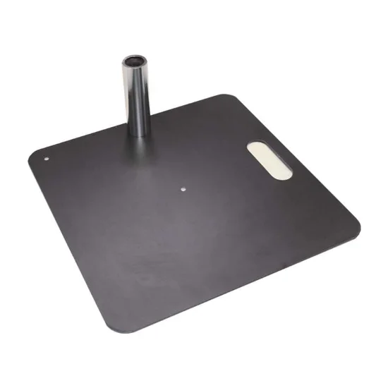 Hire Pipe and Base - Base Plate with Spigot - Image 1