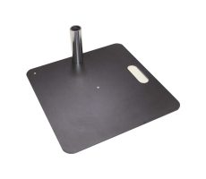 Hire Pipe and Base - Base Plate with Spigot - Image 1
