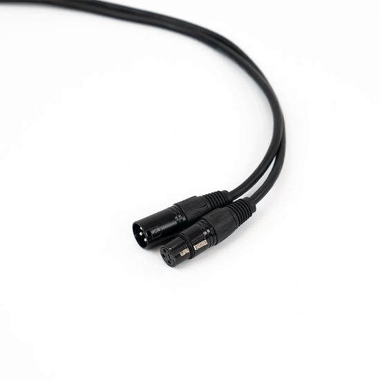 Hire 3-Pin DMX Cable 1m - Image 1