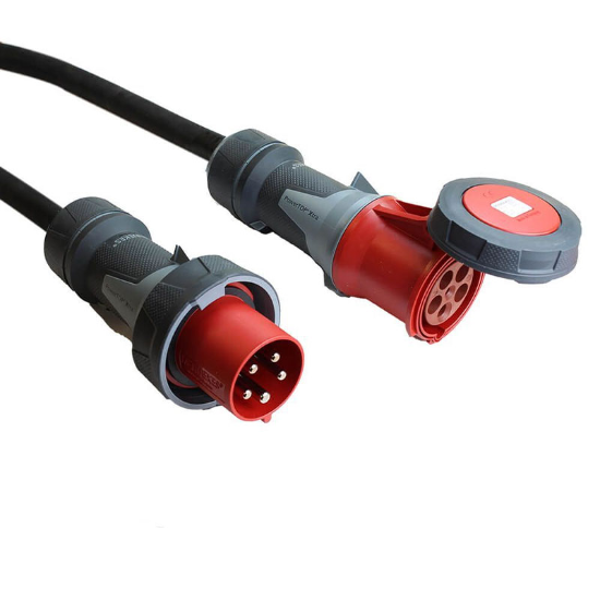 Hire 63A 3ph Cable 10m - Image 1