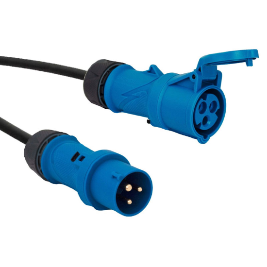 Hire 32A 1ph Cable 10m - Image 1