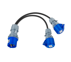 Hire 16a 2-Way Splitter - Image 1