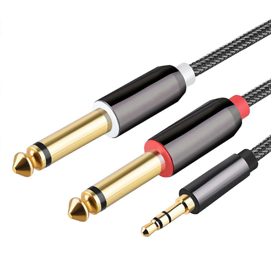 Hire Aux Cable 3.5mm to 2 x 6.3mm - Image 1