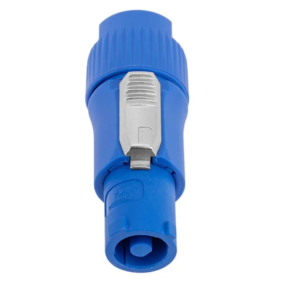 Hire Powercon Inline Connector Blue - Image 1
