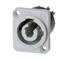 Hire Powercon Panel Mount Connector White - Image 1