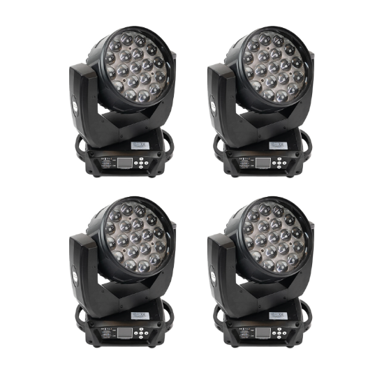 Hire Eurolite LED TMH X-4 Wash - Case of 4 (13A) - Image 1