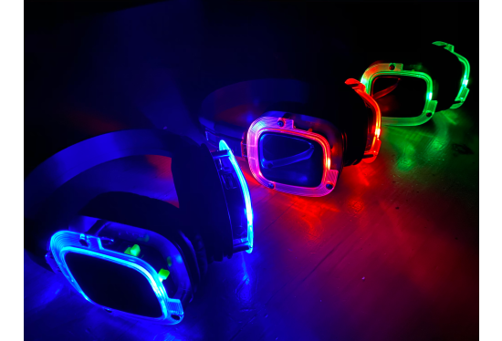 Hire Custom Size Silent Disco - 2 Transmitters - Image 2