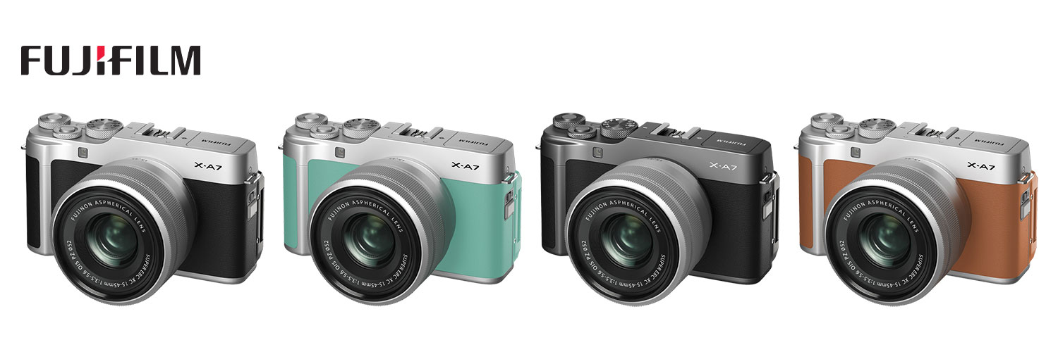 Fujifilm Introduces the Stylish New X-A7