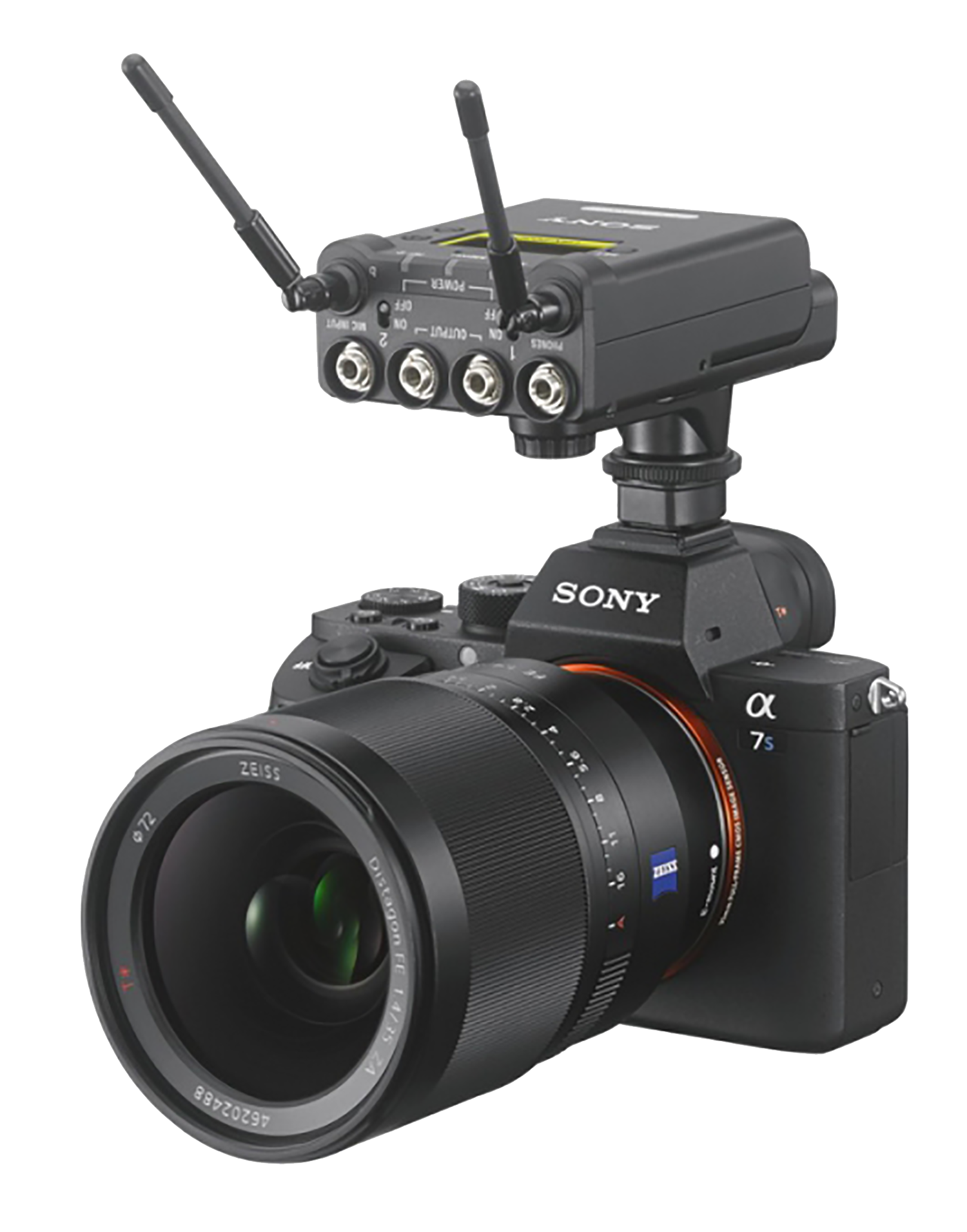 Hireacamera Sony URXP03D dualchannel portable receiver with two