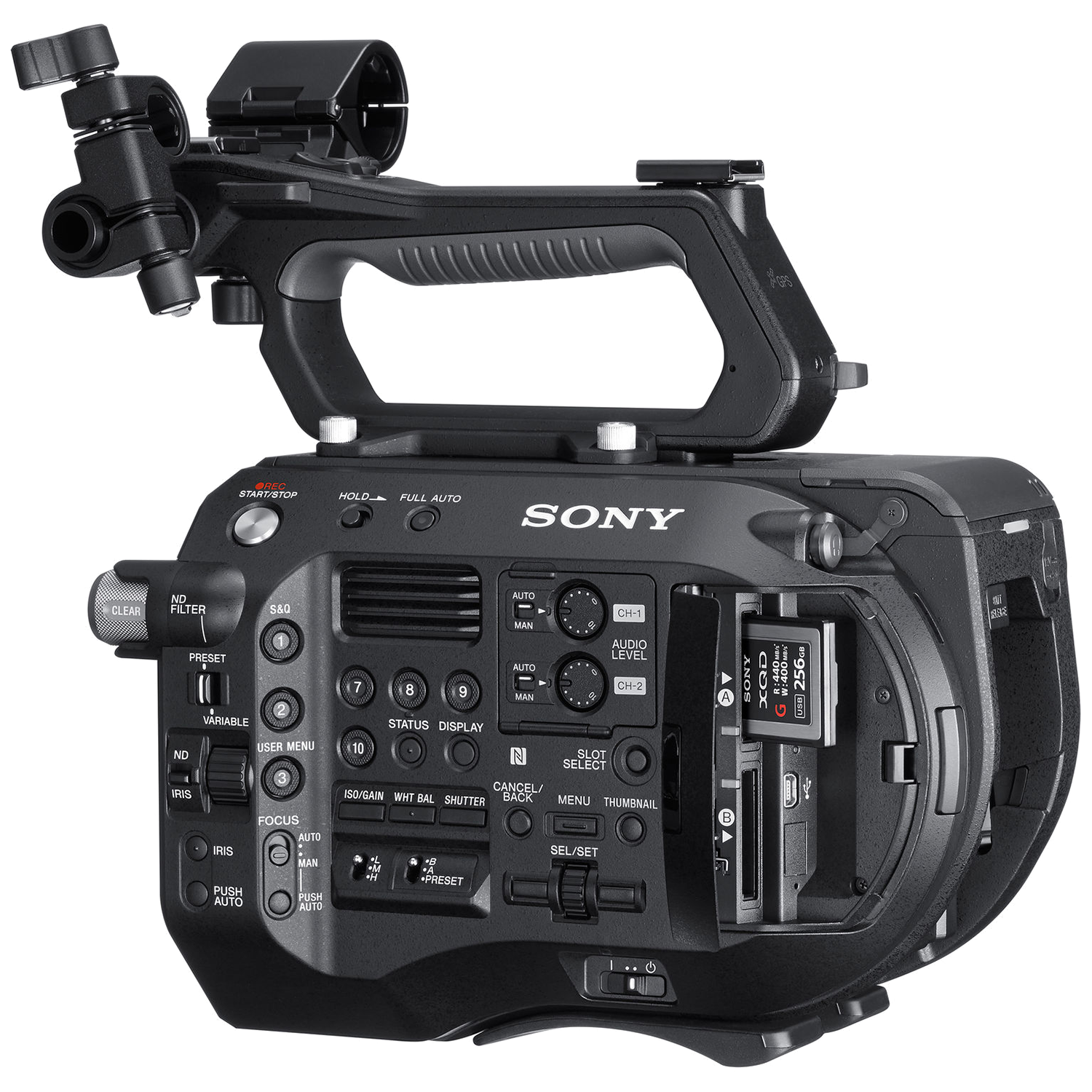 Hireacamera Sony PXWFS7 II (FS72) 4K Cinema Compact Camera hire rental