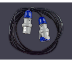 Hire 10m Extension Cable with 16A Plug and Socket 230v - Image 1