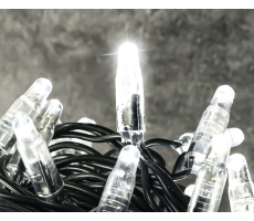 Hire White Flash LED 10m Light String 24v - Image 1