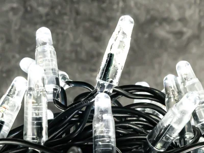 Hire White LED 10m Light String 24v - Image 1