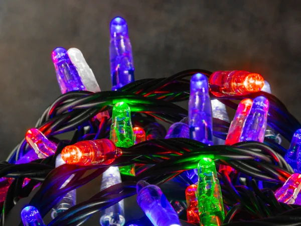 Hire Multicoloured LED 10m Light String 24v - Image 1