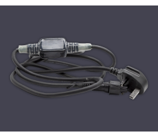 Hire 230v Power Lead with 3A AC/DC Convertor - Image 1