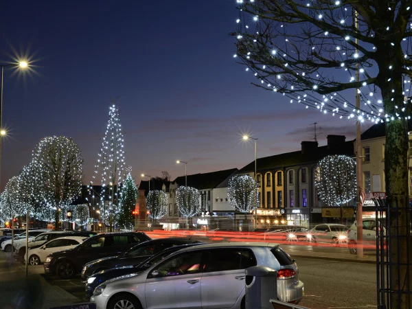 Hire White Flash LED 10m Light String 230v - Image 2